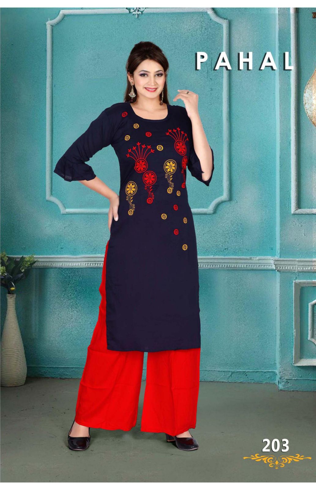 Beauty Queen Pahal 2 Casual Daily Wear Rayon Kurti With Bottom Collection